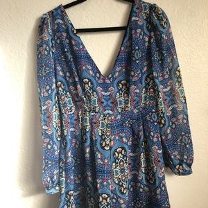 Long Sleeve Flirty Romper
